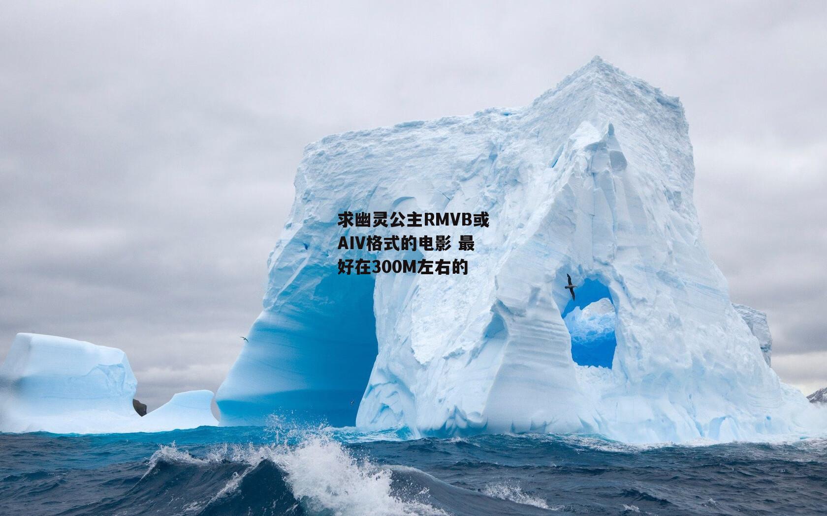 求幽灵公主RMVB或AIV格式的电影 最好在300M左右的